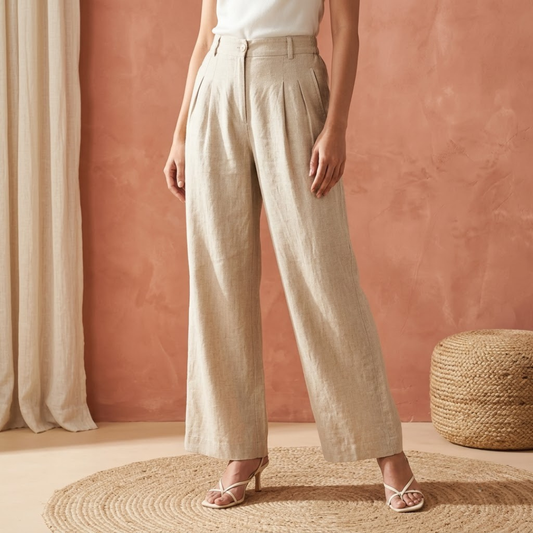 Ladies linen pants