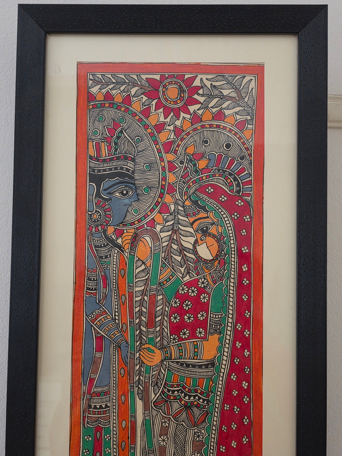 Ram Sita Madhubani Painting