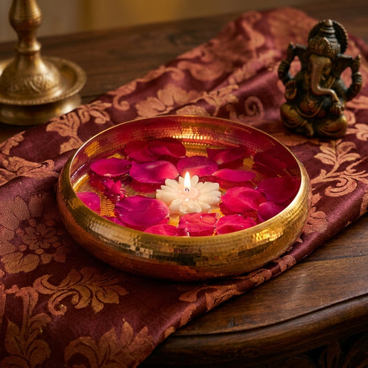 Handcrafted Hammered Copper Urli
