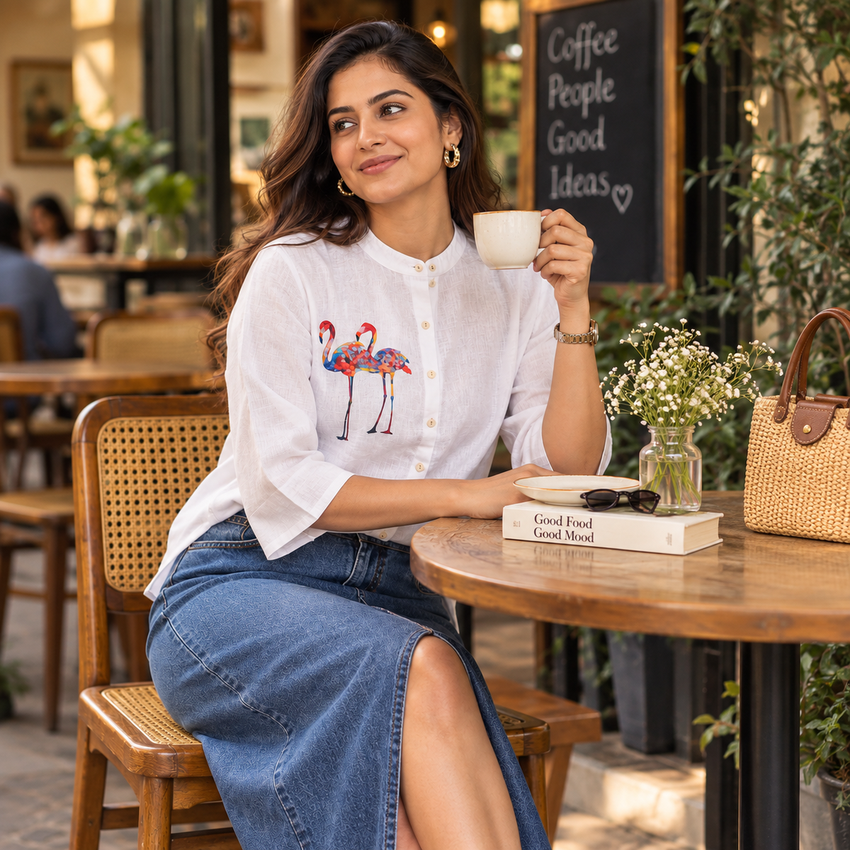 White Linen Shirt
