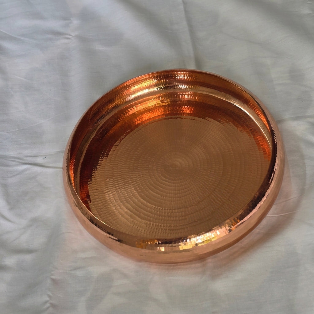 Handcrafted Hammered Copper Urli