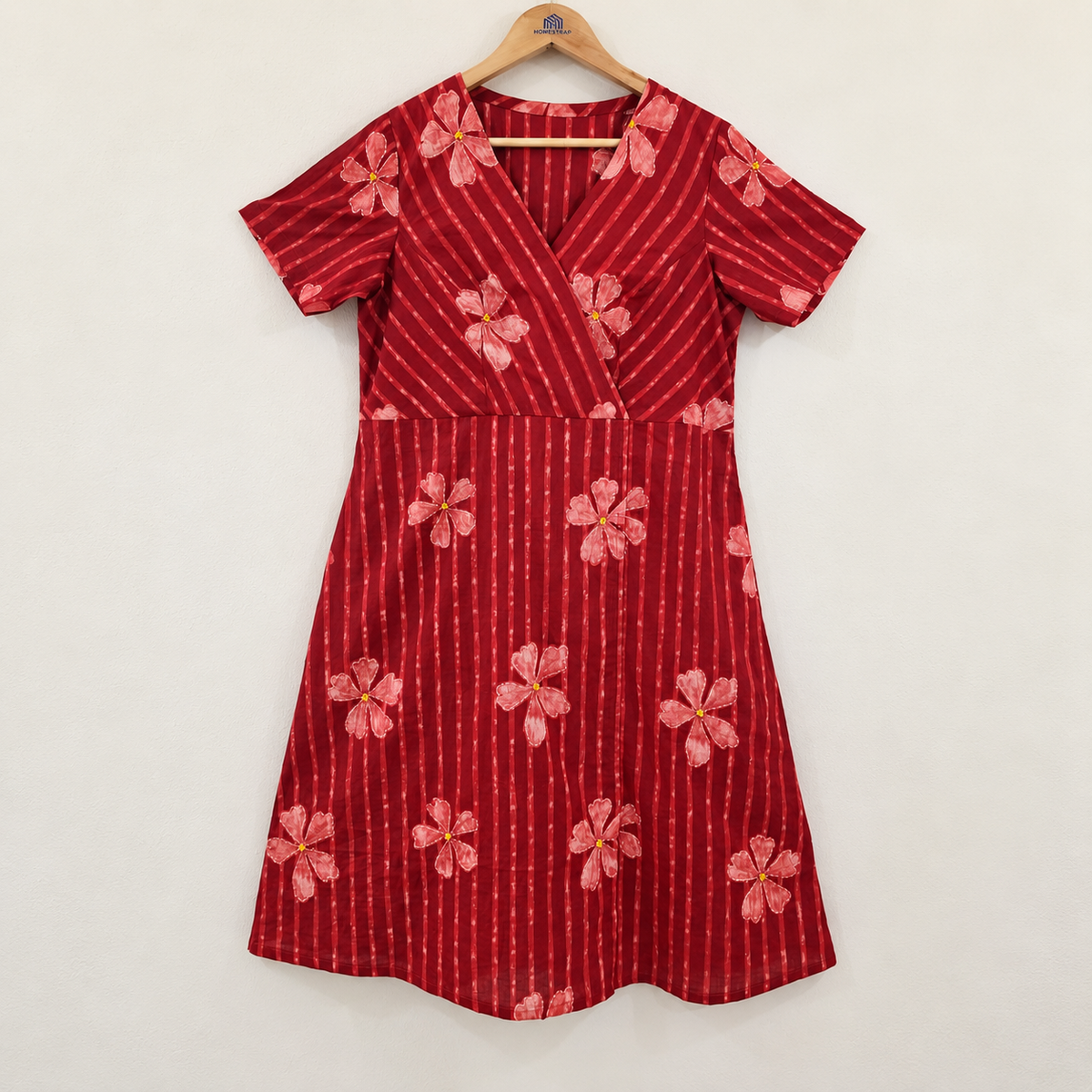 Red Floral Dress
